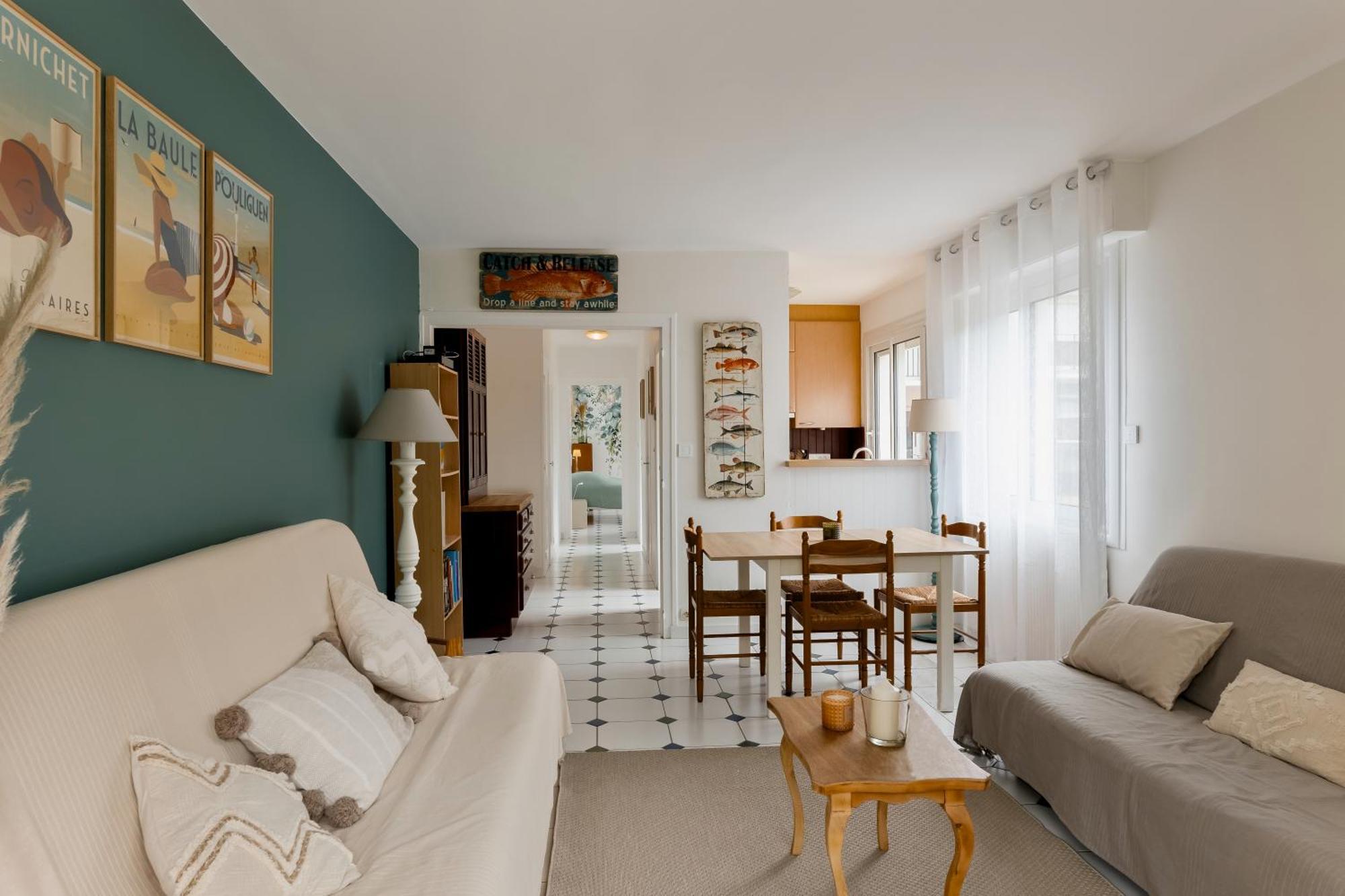 T2 Cosy Jardin Port & A Pied * Le Pouliguen